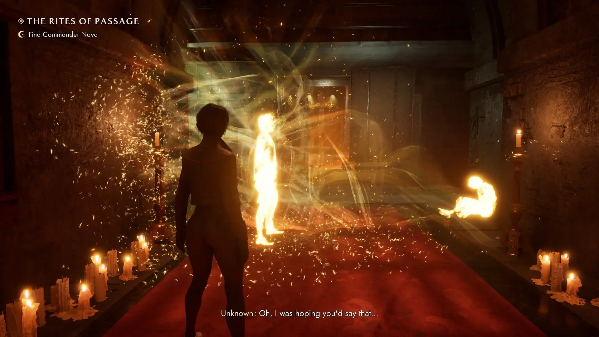 The Directorate: A frame from the reveal cut.